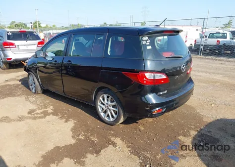 2012 Mazda Mazda5 Touring из США, поврежденный, VIN JM1CW2CL9C0116783